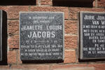 JACOBS Jeanette Louise 1931-1993