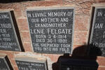 FELGATE Lenie 1914-1991
