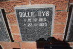 UYS Dollie 1916-1993