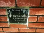 JOOD Merle 1954-2008