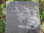 JACKSON Anna Jacoba nee AUCAMP 1890-1986