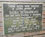 SCHMAHMANN Sasha 1880-1962