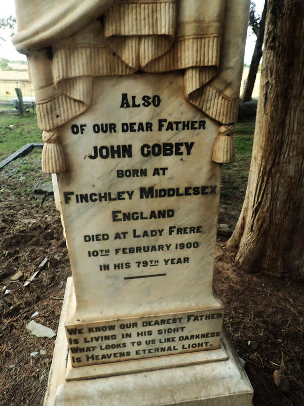 GOBEY John -1900