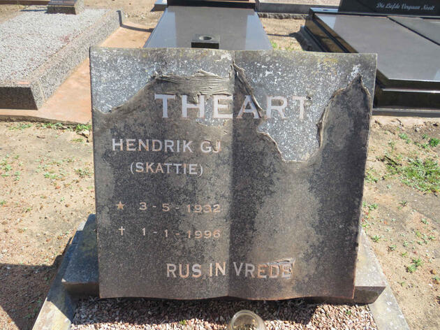 THEART Hendrik G.J. 1932-1996