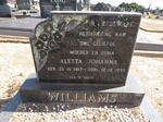 WILLIAMS Aletta Johanna 1917-1990