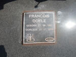 DOYLE Francois 1967-2010