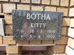BOTHA Kitty 1916-1992