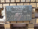 WALTERS Dawie 1915-1990