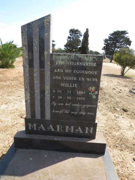 MAARMAN Willie 1944-1995