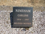 NINEHAM Carline 1914-1997