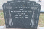 ? Hennie 1903-1968