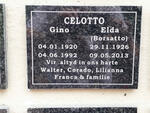 CELOTTO Gino 1920-1992 & Elda BORSATTO 1926-2013