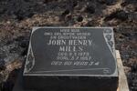 MILLS John Henry 1873-1957