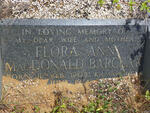 BARCLAY Flora Ann MacDonald 1903-1974