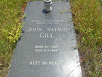 GILL John Watson 1947-1986