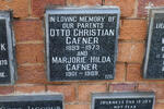 GAFNER Otto Christian 1899-1973 & Marjorie Hilda 1901-1989
