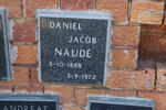 NAUDE Daniel Jacob 1888-1972