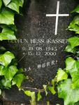 HESS Gudrun nee KASSIER 1945-2000
