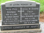 Little Company of Mary graves 1