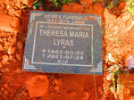 LYRAS Theresa Maria 1942-2021