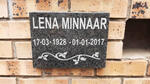 MINNAAR Lena 1928-2017