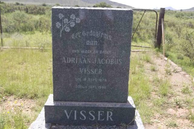 VISSER Adriaan Jacobus 1879-1949
