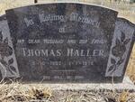 HALLER Thomas 1902-1975