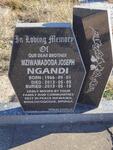 NGANDI Mziwamadoda Joseph 1966-2013