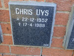 UYS Chris 1952-1988