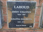 LAHOUD Jimmy Johannes 1925-1987 & Susanna Magrieta 1924-2012