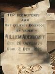ADENDORFF Willem 1874-1929