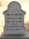 COETZEE Dirk A. 1905-1947
