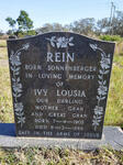 REIN Ivy Lousia nee SONNENBERGER 1903-1989