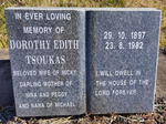 TSOUKAS Dorothy Edith 1897-1982