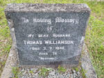 WILLIAMSON Thomas -1948