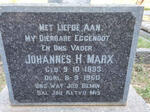 MARX Johannes H. 1893-1960