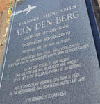 BERG Daniel Benjamin, van den 1946-2009