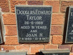 TAYLOR Douglas Edward -1969 & Joan H. 1893-1979