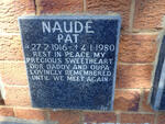 NAUDE Pat 1916-1980