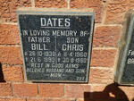 DATES Bill 1930-1993 :: DATES Chris 1960-1980