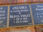 JACOBS Beryl Violet 1919-1980