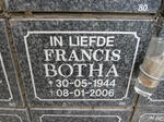 BOTHA Francis 1944-2006