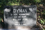 DYMAN William John 1892-1962