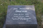 DREYER Jan Hendrik 1923-2005
