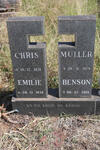 MULLER Chris 1931-1979 :: BENSON Emilie 1936-2018