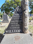 WILLIAMS John William 1909-1961