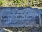 ROBINSON James Bolotwa 1891-1961