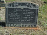 BLACKBEARD Francis Sidney 1887-1964 & Anna E. 1887-1961