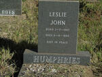 HUMPHRIES Leslie John 1965-1984