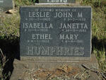 HUMPHRIES Leslie John M. 1905-1959